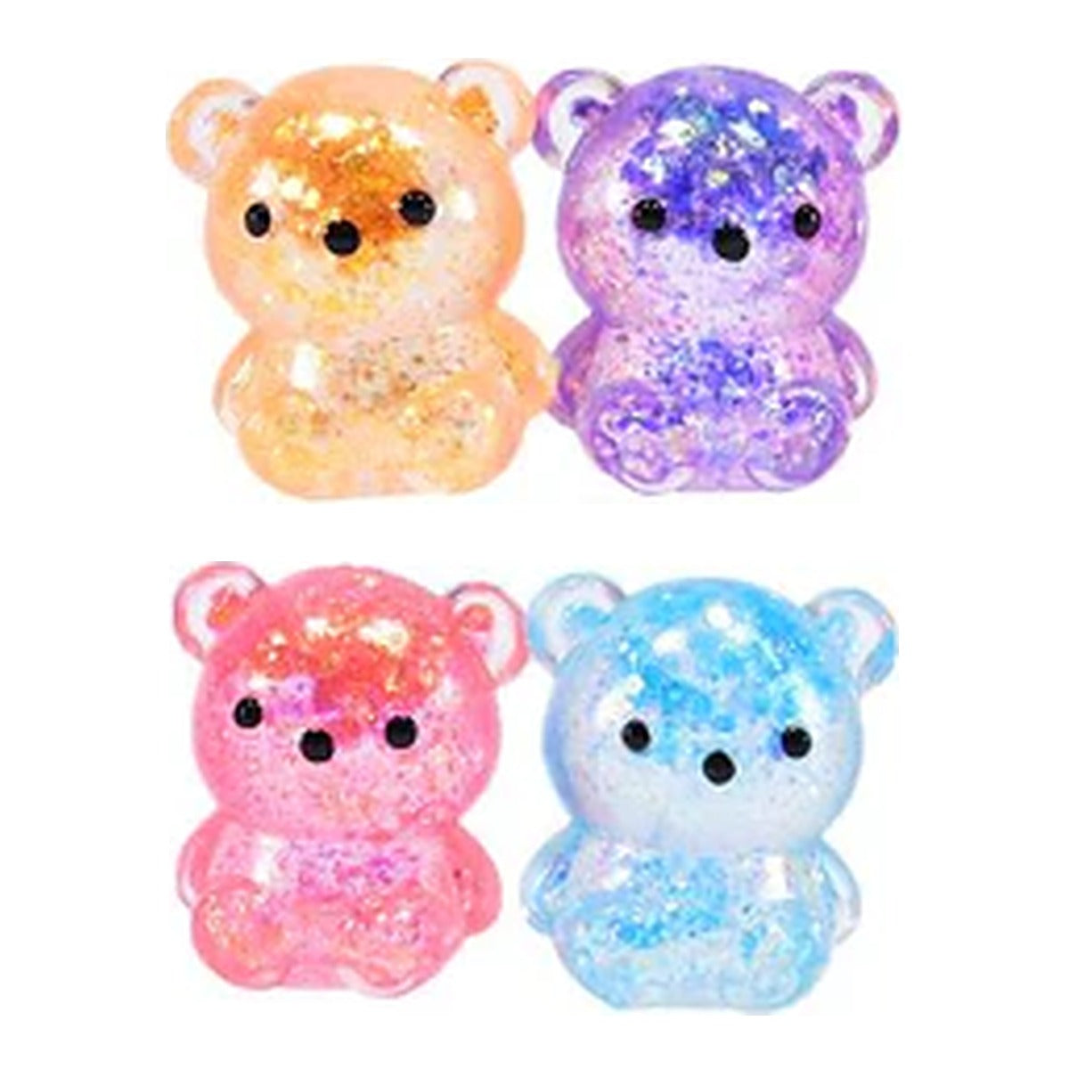 Maltos Squishy Djur – Glittrig Sugar Squishy med överraskningsfärg