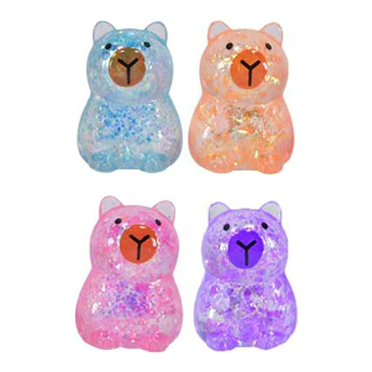 Maltos Squishy Djur – Glittrig Sugar Squishy med överraskningsfärg